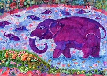 Elephant and mice, 1998