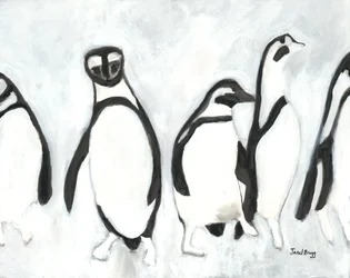 Penguins at Woodland Park Zoo, c.2021