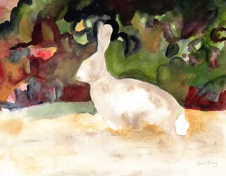 Rabbit We Saw on Our Walk, c.2016