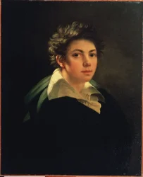 Self-Portrait by Janos Rombauer, 1813