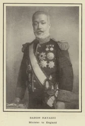 Baron Hayashi, Minister to England