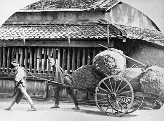 Hand-drawn Cart, Japan, c.1860s