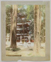 Pagoda in Uyeno Park, Tokyo, Japan