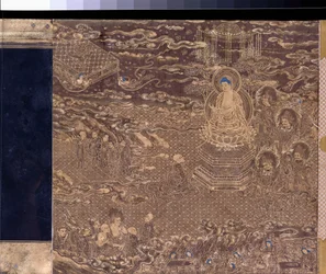 A Lotus Sutra Handscroll Frontispiece Miniature