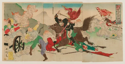 Battle scene
