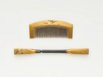 Comb and hairpin, mid 19th-early 20th century