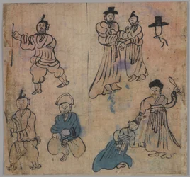 Genre Scene, One of Four