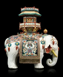 Kakiemon-style elephant