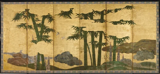 Moonlit Bamboo Grove, Early 16th Century