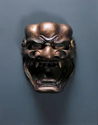 Noh theater mask