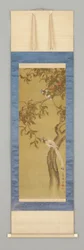 Peach and birds, early 19th century