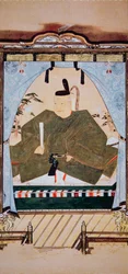 Portrait of Shogun Tokugawa Ieyasu in court dress