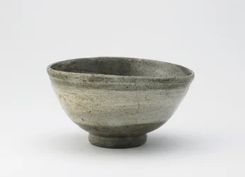 Tea bowl, hakeme type, Edo period, 18th-mid 19th century