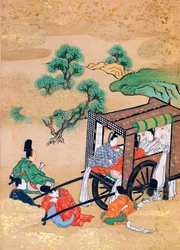The Monk Shogakus Servants Resting