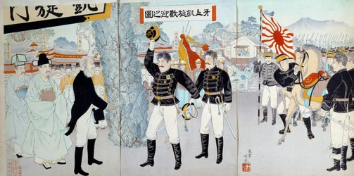 The rise of the Empire of Japan