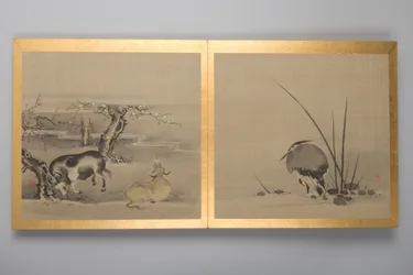Thirty Paintings of Birds, Flowers and Landscape, Late 18th Century
