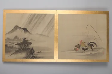 Thirty Paintings of Birds, Flowers and Landscape, Late 18th Century