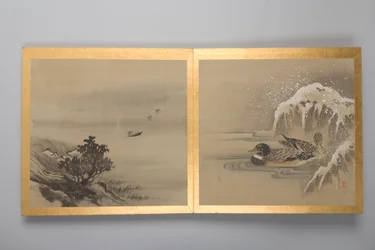 Thirty Paintings of Birds, Flowers and Landscape, Late 18th Century