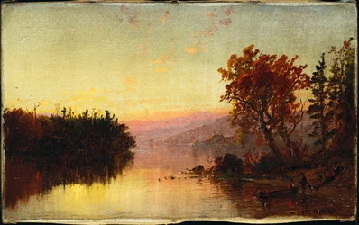 Greenwood Lake at Twilight