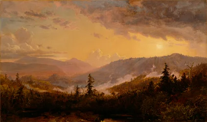 Sunset after a Storm in the Catskill Mountains, c.1860