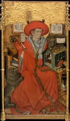 Saint Jerome in his Study