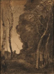 Landscape with Trees