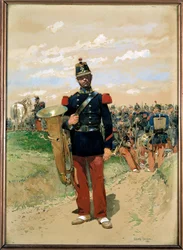 Line Music: A Soldier Member of the Military Orchestra in 1855