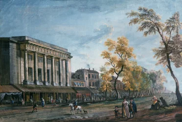 The Boulevard du Temple and the Theatre des Italiens, Paris