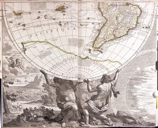 Map of the Southern Hemisphere