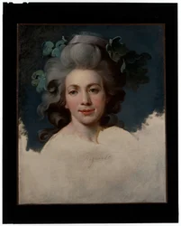 Portrait of a Lady (Head of a Woman in the Guise of a Bacchante, an Unfinished Portrait)