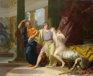 Socrates Tearing Away Alcibiades from the Embrace of Sensuality
