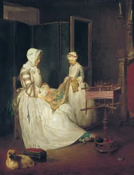 The Diligent Mother, c.1740