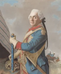 Portrait of Maurice de Saxe (1696-1750), Marshal of France