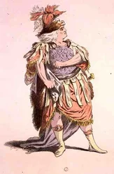 Monsieur Sarazin as Theseus, in Phedre, by Jean Racine