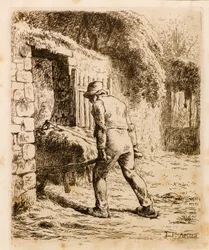 Man with Wheelbarrow