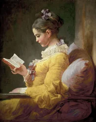 Young Girl Reading