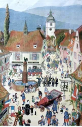 The French deliver Alsace