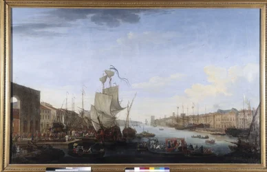 Boarding of the Marechal de Richelieu Expedition to Menorca
