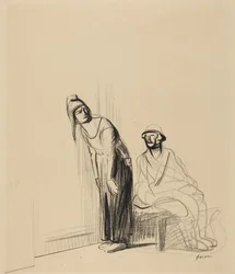 At the Peace Conference, c.1919