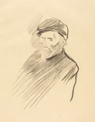 Portrait of Renoir (first plate)