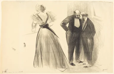 Three Drawings on a Sheet