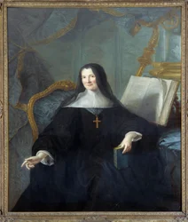 Portrait of Anne Geyssans de Clermont-Chatte, Abbess of Chelles