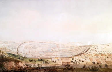 View of the Army in Boulogne-sur-Mer Camp