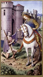 Saint Martin after Jean Bourdichon
