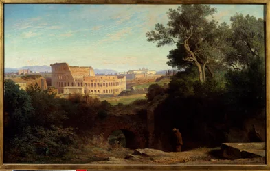 View of the Colosseum from Palatine Hill, Rome