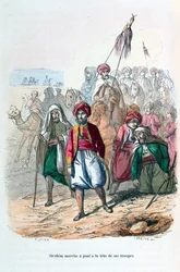 Ibrahim Pasha Marching at the Front of His Troops, 1811-1818 1847