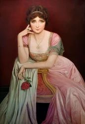 Portrait of the Singer Genevieve Vix (1879-1939)