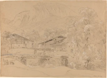 An Alpine Village in Summertime