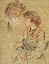A Seated Young Man, three-quarter length, holding his Hat