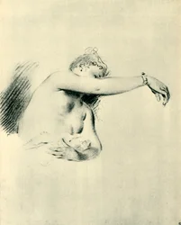 Nude with Right Arm Raised, 1717-1718